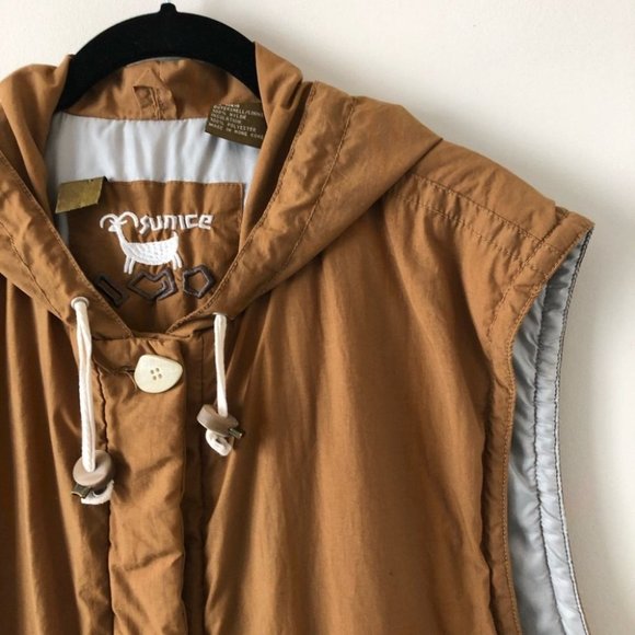 Vintage Brown Sunice Insulated Vest men’s medium - Picture 4 of 6